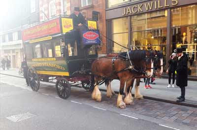 Horse Bus in London